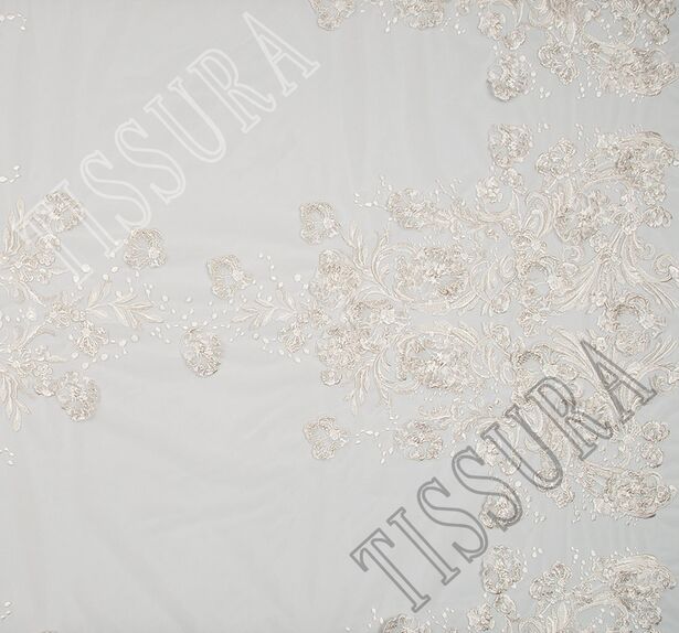 Embroidered Organza Applique Tulle
 #6
