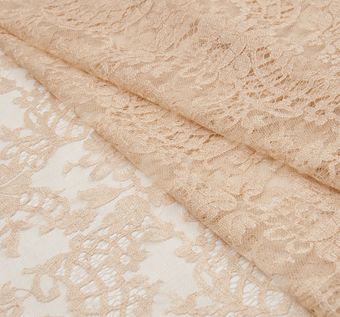 French Lace Fabrics: Cotton Black or White, Stretch and Guipure ...