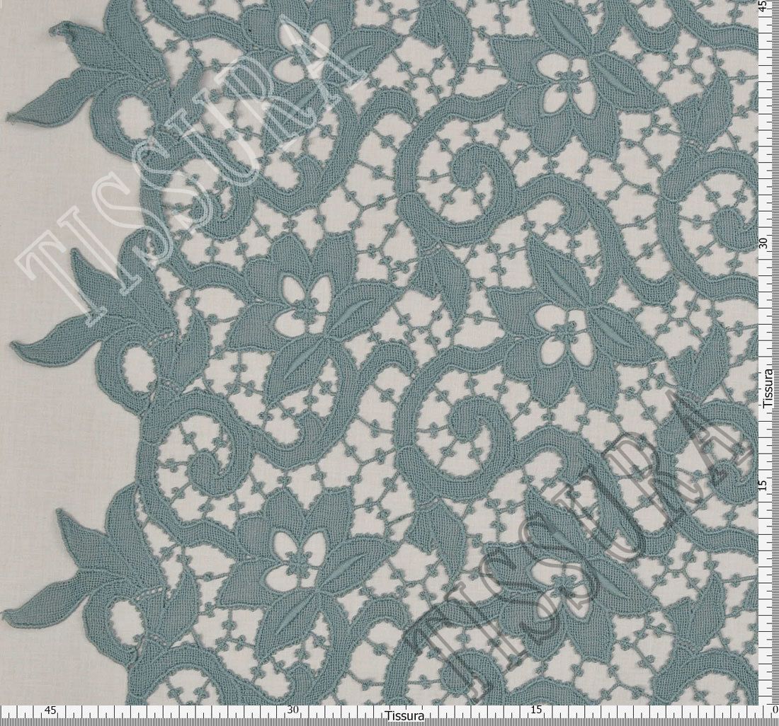 Cotton Lace Sofie Mint Green - YES Fabrics