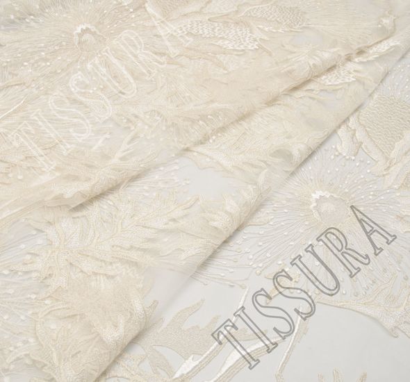 Embroidered Tulle #1