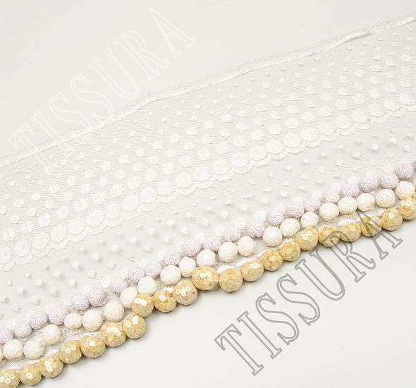 Sequin Ball Lace Trim #1