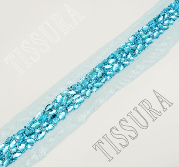 Embroidered Tulle Trim #1