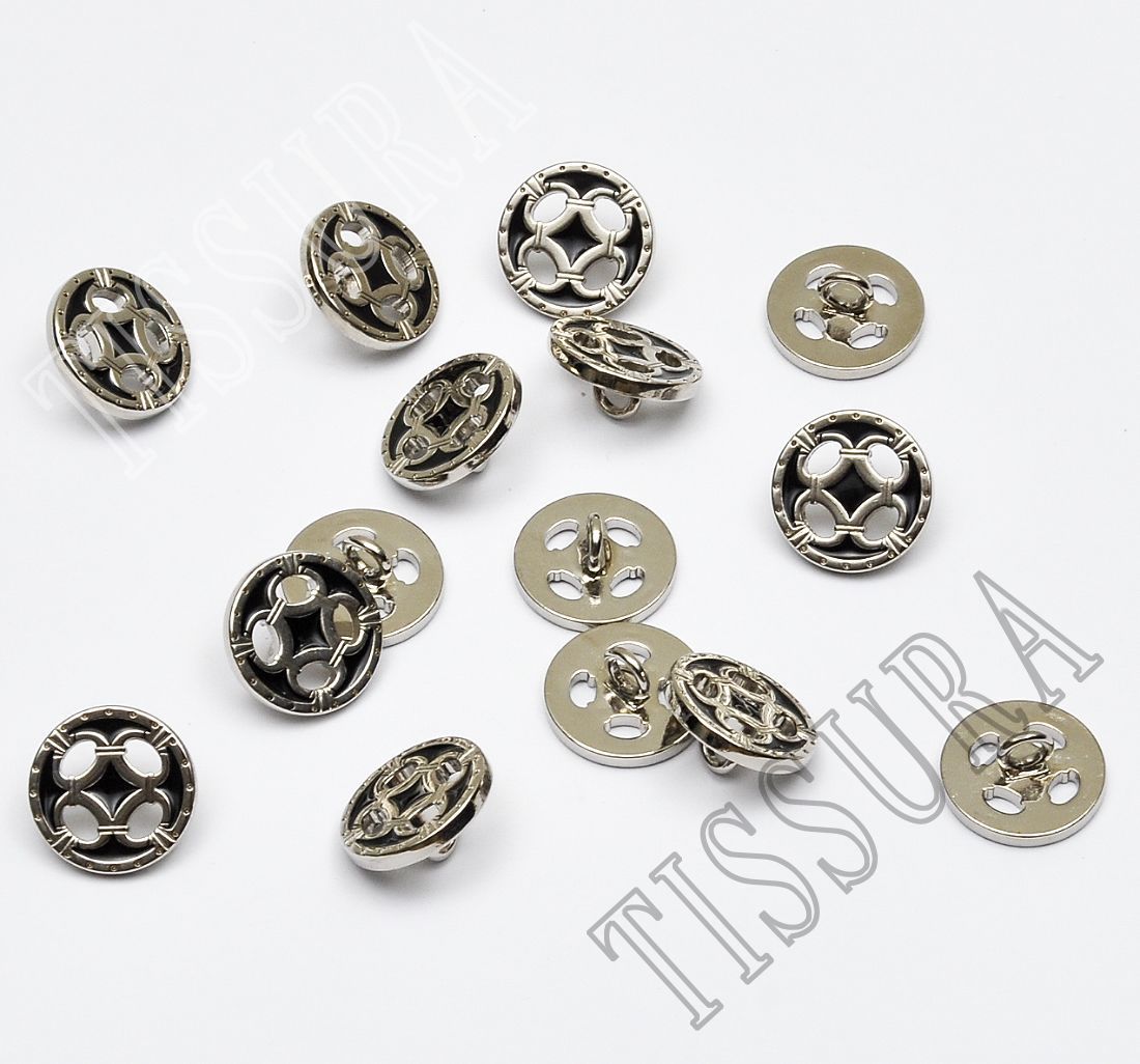 Metal Buttons Fabric: Fabrics from Italy, SKU 00056459 at $7.9