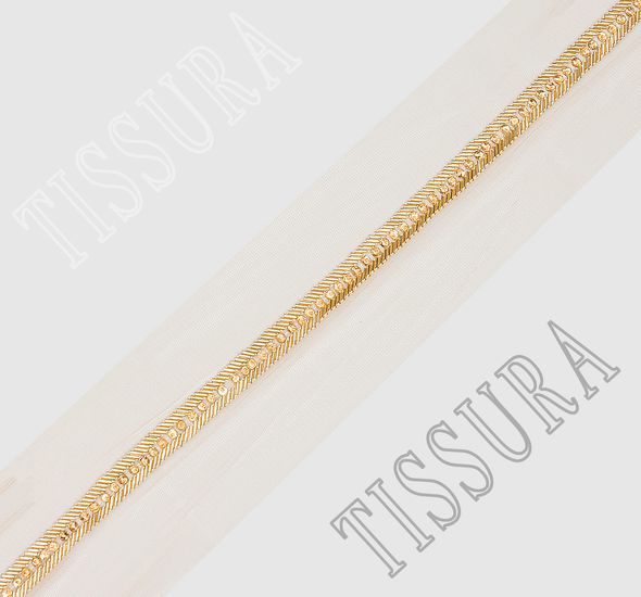 Embroidered Tulle Trim #1