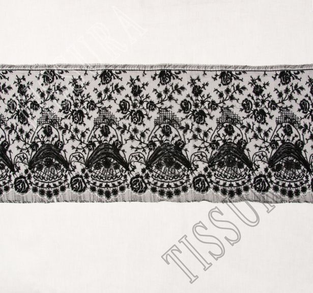 Embroidered Chantilly Lace #1
