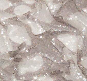 Sequined Tulle Fabric: 79% Off for Exclusive Fabrics from Switzerland by Jakob Schlaepfer Sequined Tulle #1