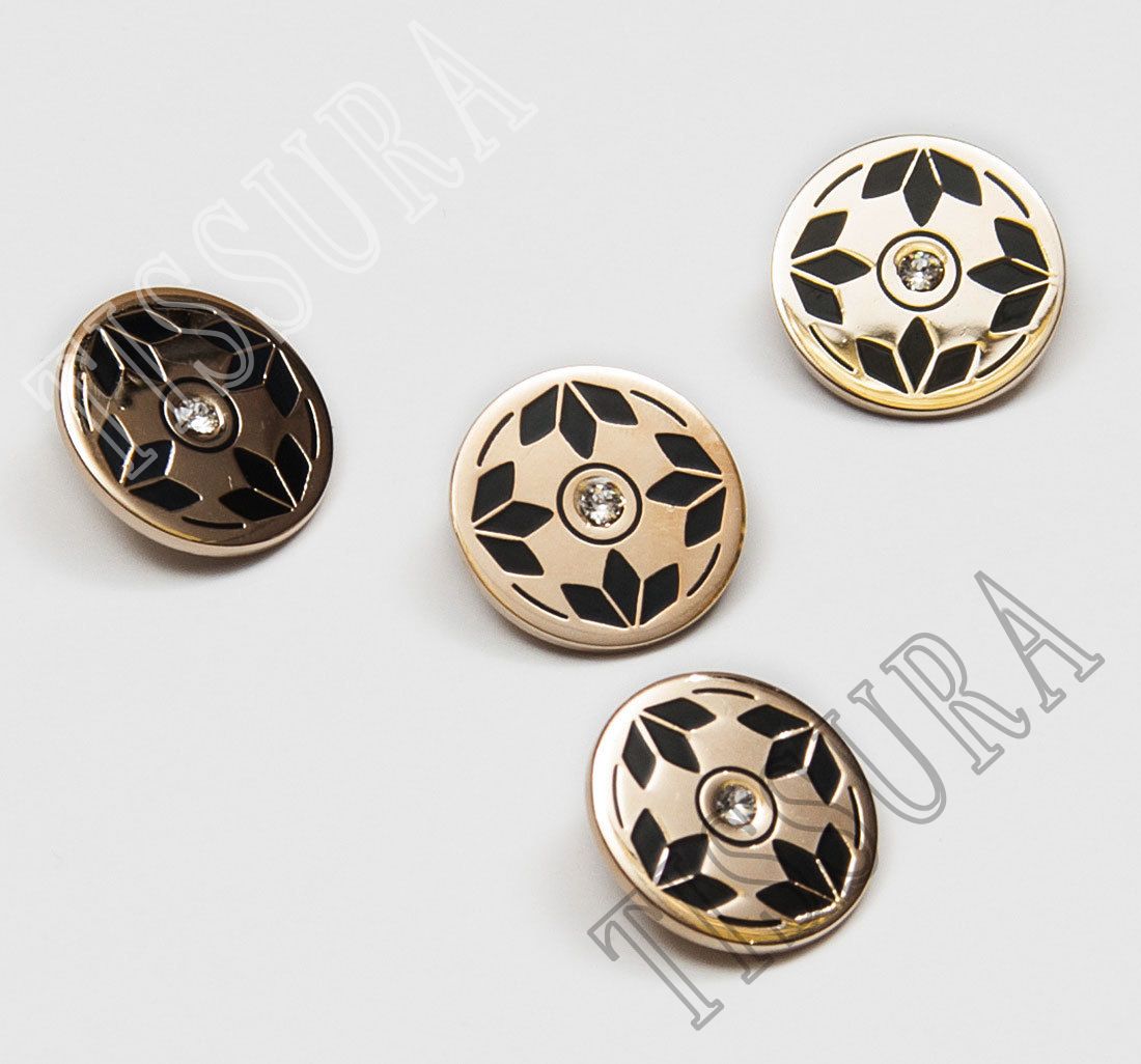 Metal Buttons Fabric: Fabrics from Italy, SKU 00056414 at $6.8 — Buy Luxury  Fabrics Online