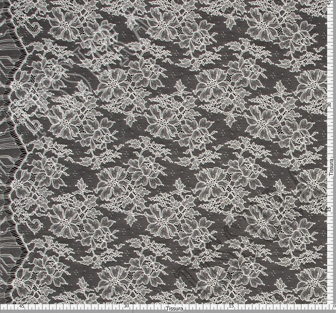Chantilly Lace Fabric: Fabrics from France by Sophie Hallette, SKU ...