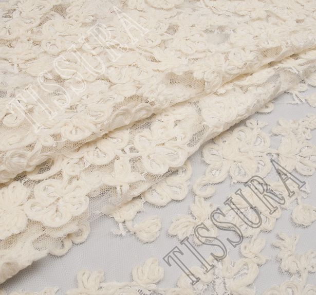 Embroidered Chantilly Lace #1
