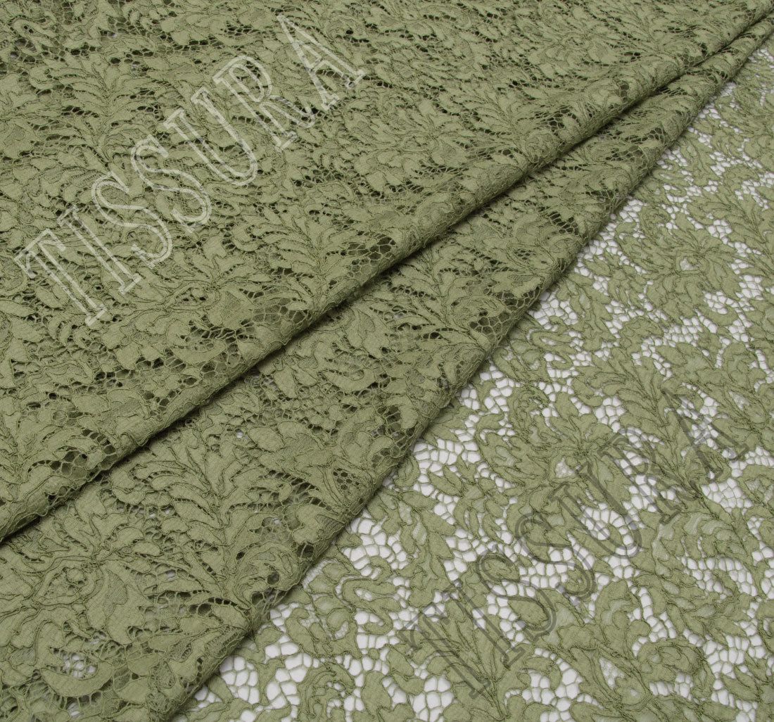 Corded Lace Fabric: Fabrics from France ...