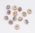 Rhinestone Buttons #3
