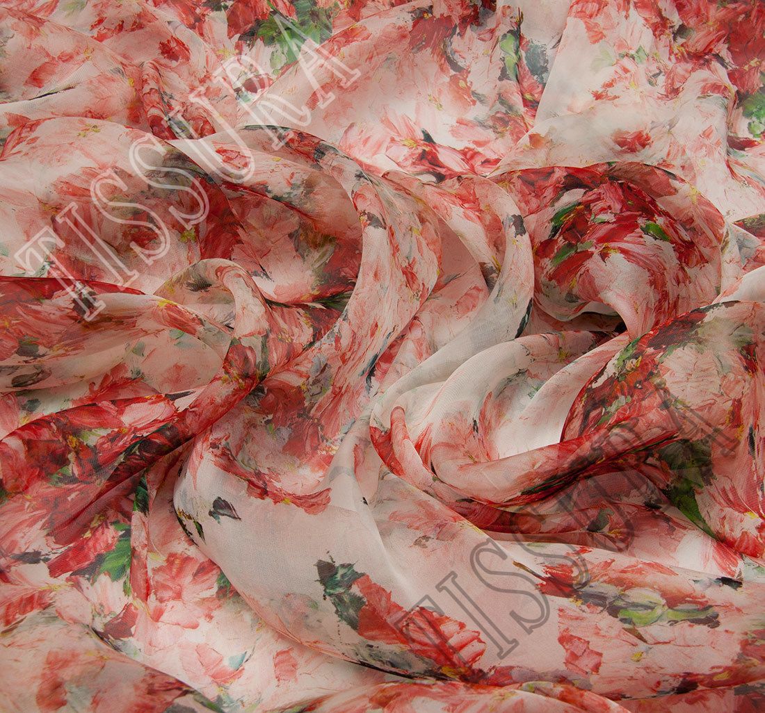 Silk Organza Fabric: 100% Silk Exclusive Fabrics from Italy by