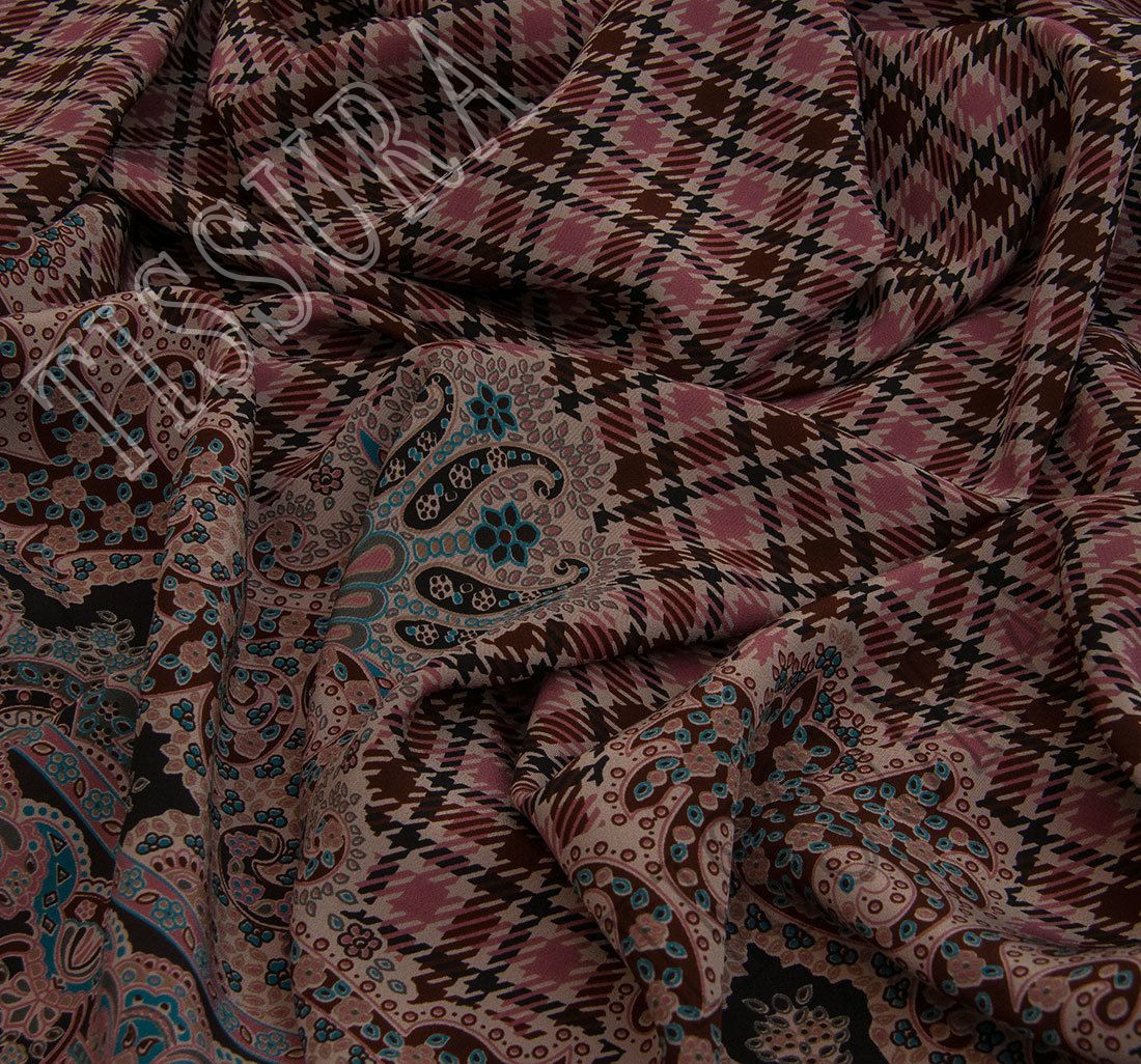 Silk Crepe de Chine Fabric: 100% Silk Fabrics from Italy by Binda, SKU ...