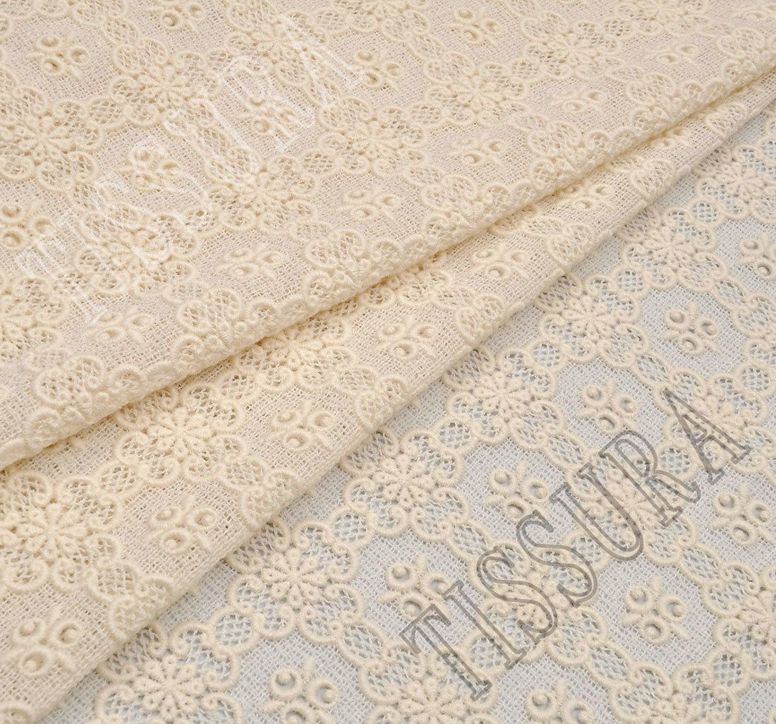 Wool Guipure Lace Fabric: Exclusive Fabrics from Austria by HOH, SKU ...