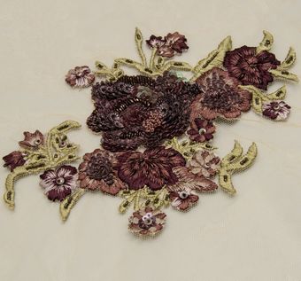 Sequin & Bead Patch #1