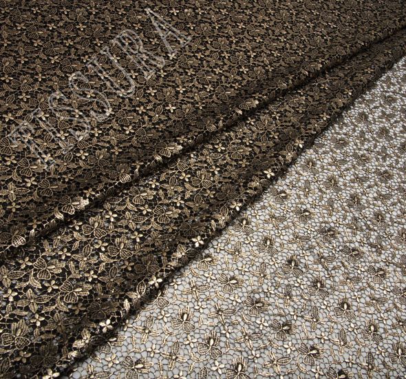 Metallic Guipure Lace #1