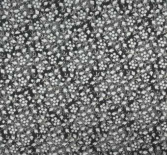 Botanical Applique Embroidered Lace Fabric: 59% Off for Exclusive Fabrics from Switzerland by Jakob Schlaepfer Botanical Applique Embroidered Lace #1