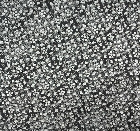 Botanical Applique Embroidered Lace #1