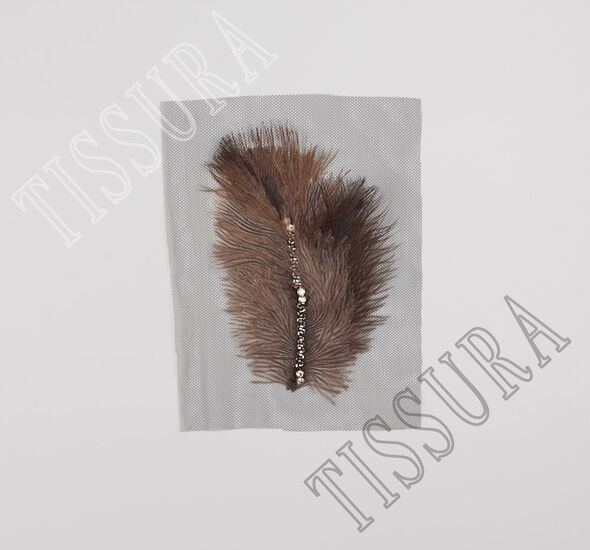 Rhinestone & Feather Patch #1