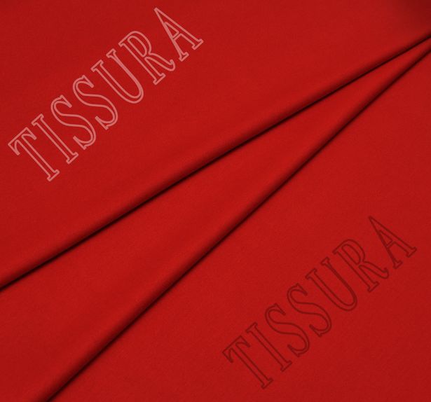 Red Stretch Jersey Knit Fabric Fabrics from Italy, SKU 00061746 at 4200 — Buy Luxury Fabrics