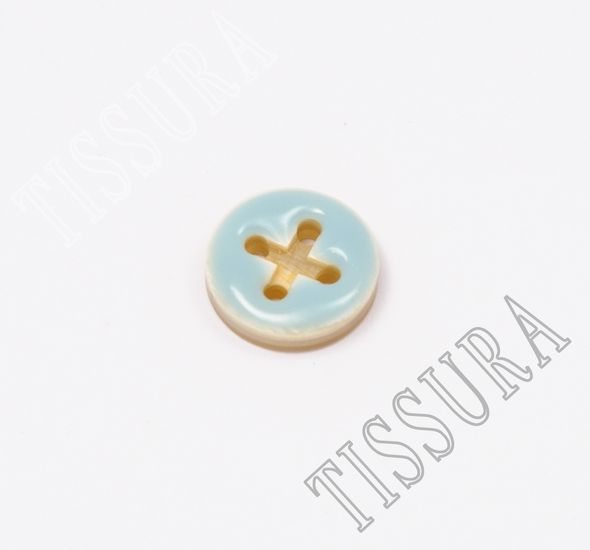 Enamel Horn Buttons #1