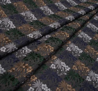 Embroidered Padded Wool #1