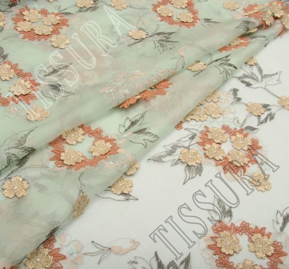 Embroidered Organza #1