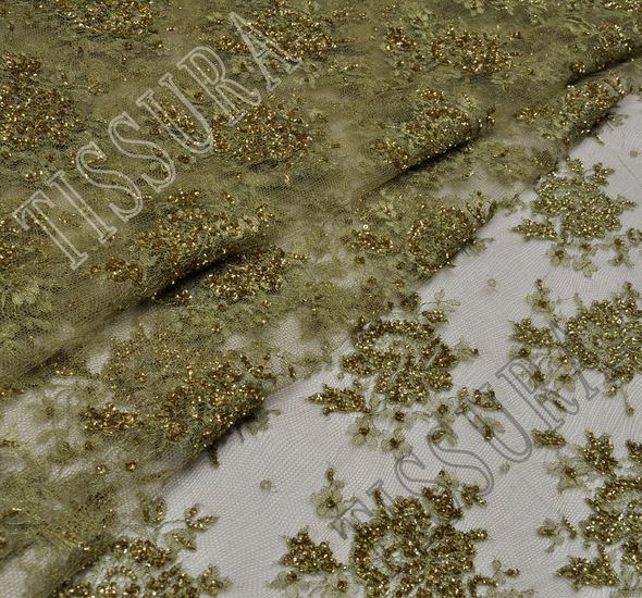 Embroidered Chantilly Lace #1