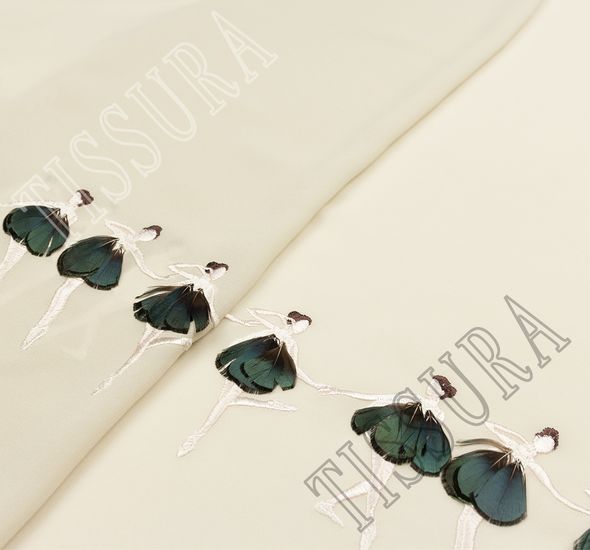 Embroidered Silk Georgette #1