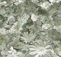 Floral Applique Embroidered Tulle #4