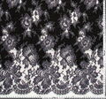 Lace Appliqued Boucle Fabric #2