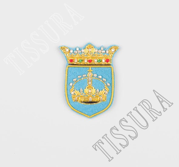 Beaded Embroidered Patch #1