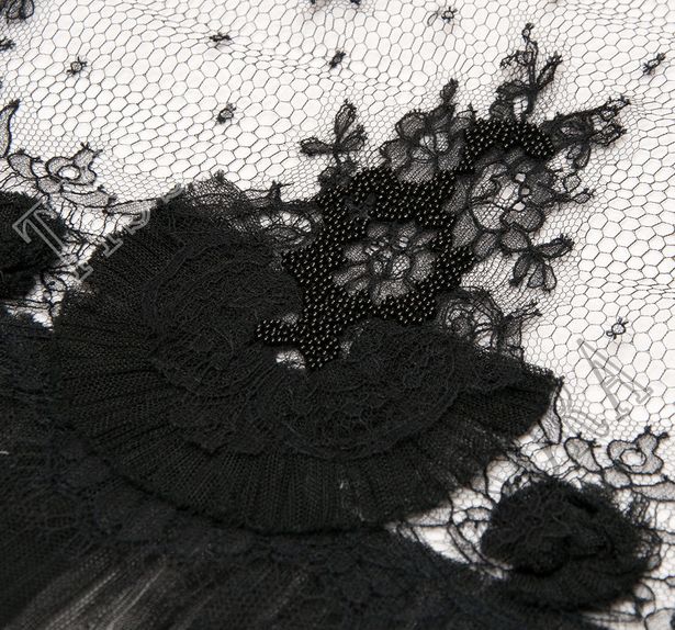 Beaded Chantilly Lace #4