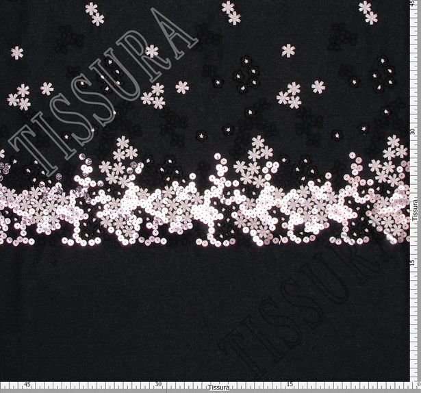 Embroidered Sequined Wool #2