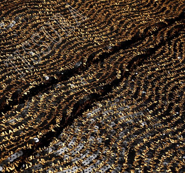 Sequined Tinsel Chiffon #1