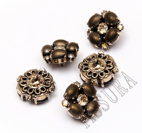 Rhinestone Buttons #1