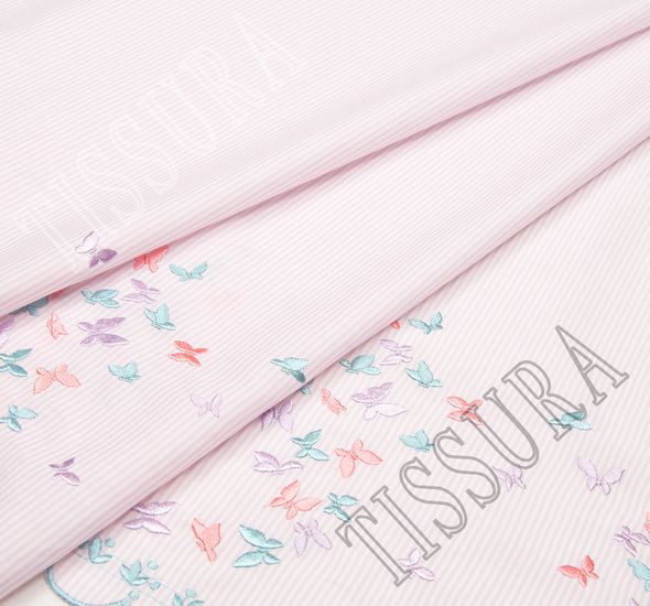 Embroidered Cotton Poplin #1
