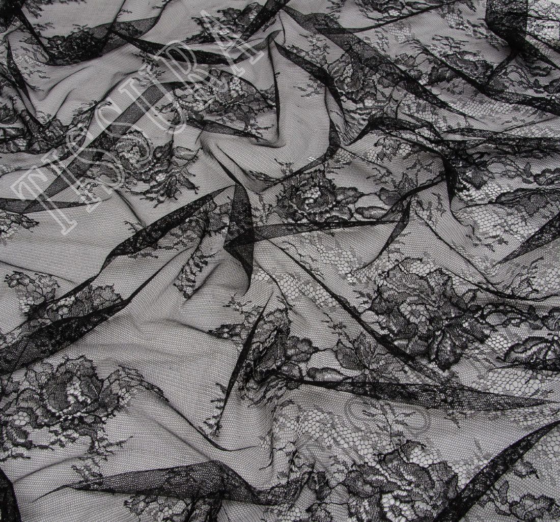 Silk Lace Fabric 