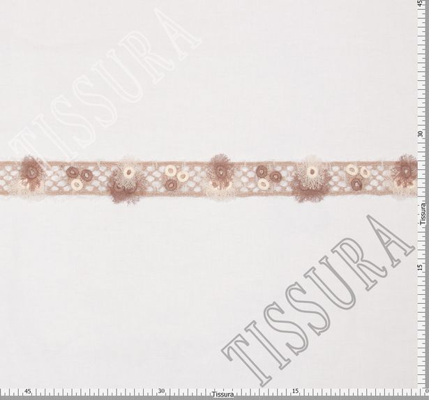 Embroidered Guipure Lace Trim #2