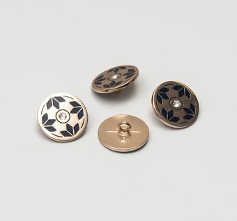 Metal Buttons Fabric: Fabrics from Italy, SKU 00056414 at $6.8 — Buy Luxury  Fabrics Online