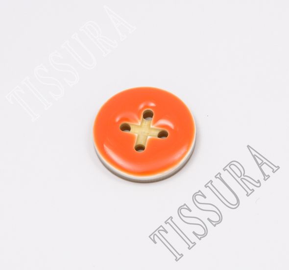 Enamel Horn Buttons #1
