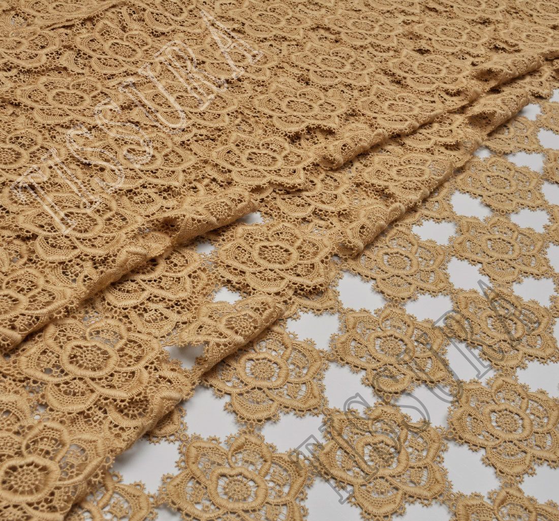 Guipure Lace Fabric Exclusive Fabrics From France By Solstiss Sku 00065838 At 33950 — Buy