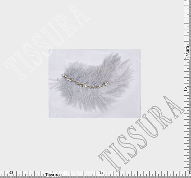 Rhinestone & Feather Patch #2