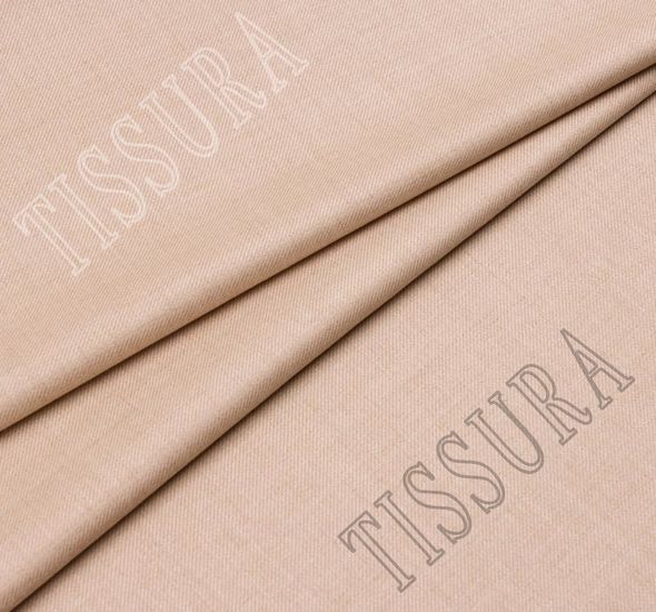 Camel Hair & Silk Fabric Men's Exclusive Fabrics from Belgium by