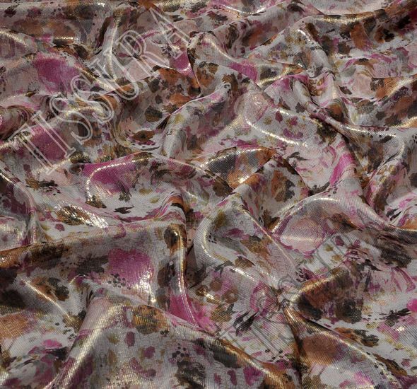 Silk Lame Chiffon #1
