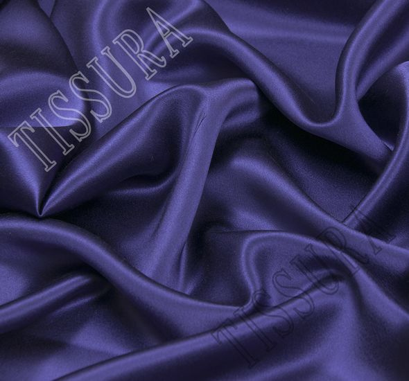 Blue Silk Satin Fabric 100 Silk Fabrics From France By Belinac Sku 00015302 At 136 — Buy 3537