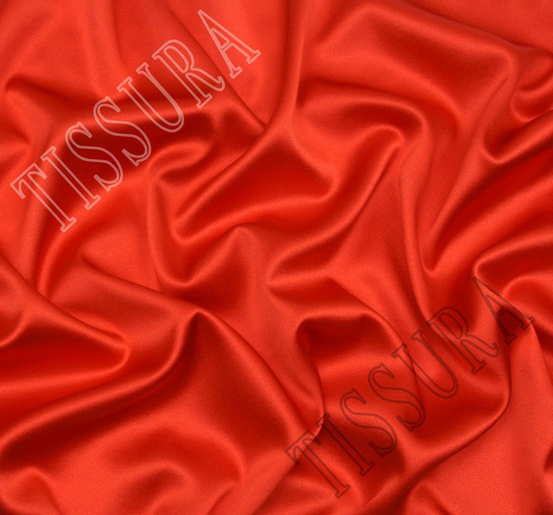 Red Stretch Silk Satin Fabric: Fabrics from France by Belinac, SKU 00059927  at $122 — Buy Luxury Fabrics Online