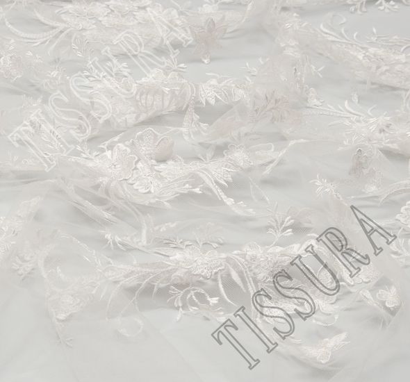 Embroidered Tulle #1