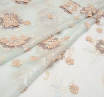 Embroidered Organza #1