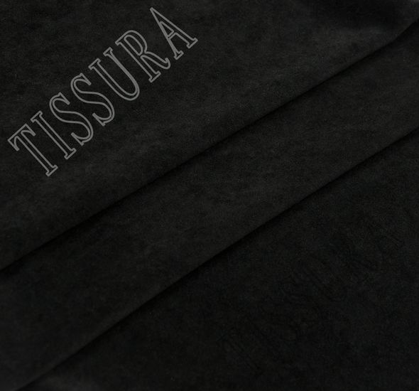 Black Stretch Velvet Fabric: Fabrics from Italy by Pontoglio, SKU ...